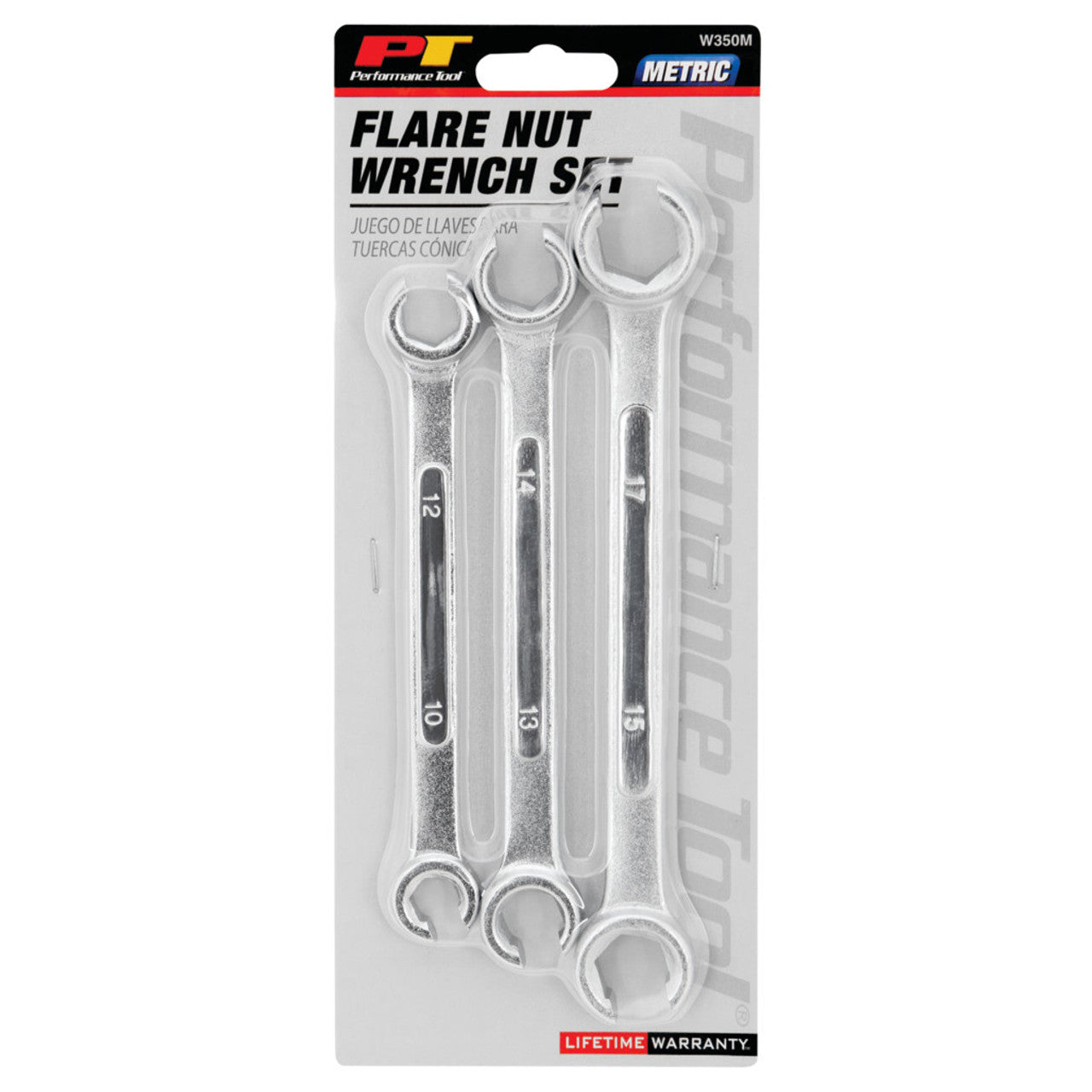 3 pc. Metric Flare Nut Wrench Set